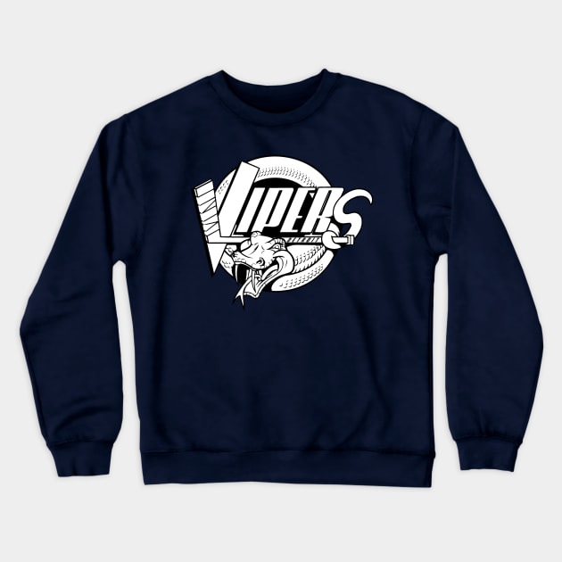 Detroit Vipers Crewneck Sweatshirt by natearmbruster